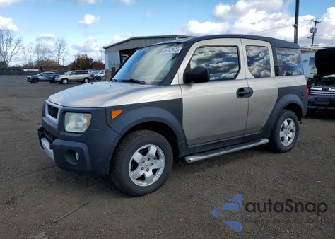2003 Honda Element Ex from USA, damaged, VIN 5J6YH18513L021468
